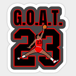 G.O.A.T. 23 Sticker